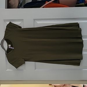 Olive Green Dress xs